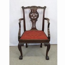 Carved mahogany claw for sale  Hudson