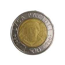 Italia moneta 500 usato  Somma Vesuviana