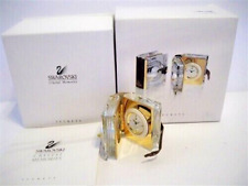 Swarovski crystal clock for sale  WORTHING