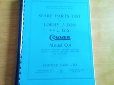 Spare parts list for sale  LEYLAND