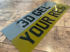 PAR DE PLACAS DE MATRÍCULA 3D GEL TINGIDO SHOW STYLE - PRETO BRILHANTE SHOW STYLE SOMENTE comprar usado  Enviando para Brazil