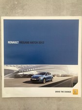 Folheto de vendas de carros Renault Megane Hatch mercado do Reino Unido - abril de 2012 comprar usado  Enviando para Brazil