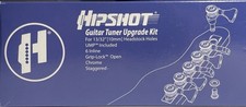 Sintonizadores escalonados Hipshot Grip-Lock abierto 18:1 6 en línea cromo bloqueo segunda mano  Embacar hacia Mexico
