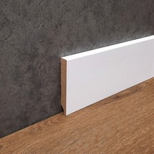 Battiscopa mdf bianco usato  Brescia