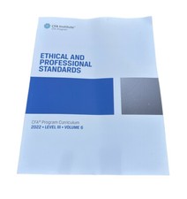 Cfa institute 2022 for sale  Fayetteville