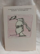 Cartolina remo brindisi usato  Serrapetrona