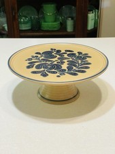 Suporte grande para bolo de cerâmica arte popular Pfaltzgraff feito nos EUA. Excelente estado. comprar usado  Enviando para Brazil