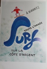 Affiche surf côte d'occasion Affiche surf côte d'occasion  Montauban