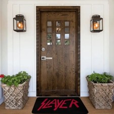 Tapete antiderrapante para sala de estar e banheiro com logotipo Slayer 40*60, usado comprar usado  Enviando para Brazil
