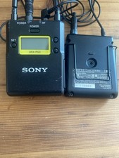 Sistema de microfone sem fio Sony URX-P03 e UTX-B03 638.125-697.875mhz comprar usado  Enviando para Brazil
