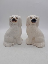 Pair antique staffordshire for sale  RUGBY