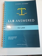 Llb answered law for sale  NEWPORT