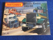 Catalogue matchbox 1982 d'occasion  Saint-Cyr-sur-Mer