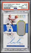 PSA8 2018-19 Panini National Treasures Luka Doncic fator de embreagem /25, usado comprar usado  Enviando para Brazil