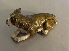 Enamelled dog trinket for sale  SHIPLEY