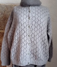 Gilet vintage tricoté d'occasion Gilet vintage tricoté d'occasion  Beaumont-de-Lomagne