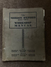 Morris oxford workshop for sale  SAXMUNDHAM