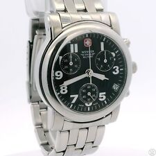 Relógio militar suíço Wenger 79200U cronógrafo quartzo aço inoxidável 7,5 pol comprar usado  Enviando para Brazil