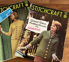 Two vintage stitchcraft for sale  AMERSHAM