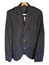 Charcoal argyll tweed for sale  MONTROSE