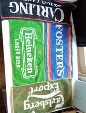 Vintage beer towel for sale  COVENTRY