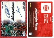 Kevin Trapp Mario Gotze Pink SP 2023-24 Donruss Dual Auto Eintracht Frankfurt comprar usado  Enviando para Brazil