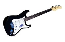Guitarra elétrica de rock autêntica assinada por Michael Bolton com certificado autografado A0001 comprar usado  Enviando para Brazil