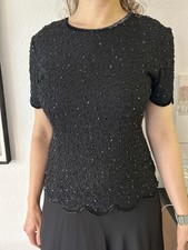 Neues schwarzes seidenchiffon gebraucht kaufen  Konstanz