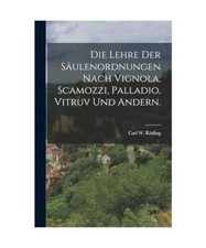 Lehre säulenordnungen vignola gebraucht kaufen  Trebbin