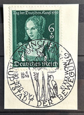 Selo alemão 1939 no cartão Mi:DR700 cancelamento especial - Arte alemã 6+19rp /2218 comprar usado  Enviando para Brazil