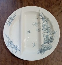 Ancienne assiette asperges d'occasion  Saint-Amand-les-Eaux