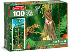 Bodenpuzzle regenwald 100 gebraucht kaufen  Hamburg