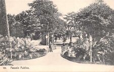 Usado, CARTÃO POSTAL RIO DE JANEIRO BRASIL~PASSEIO PÚBLICO~PAPELARIS ZENITH#334 comprar usado  Enviando para Brazil