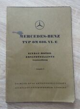 Mercedes engines om636 d'occasion  Expédié en Belgium