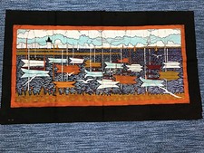 Vtg batik fabric for sale  Raleigh