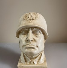 Scultura busto mussolini usato  Palermo