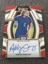 Assinaturas 2023-24 Panini Select FIFA Ashley Sanchez autografadas prata prêmio EUA comprar usado  Enviando para Brazil