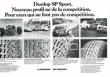 Publicite 1971 dunlop d'occasion  Le Luc