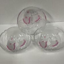 Set pink clear for sale  Longview