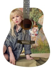 Guitarra foto acústica personalizada autografada assinada por Carly Rae Jepsen ACOA comprar usado  Enviando para Brazil