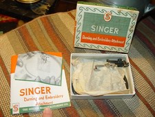 Conjunto de acessórios Early Singer (peso pena) Darning & Bordado na caixa nº 160719 comprar usado  Enviando para Brazil