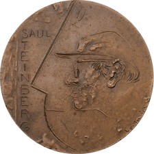Médaille saul steinberg d'occasion  Lille-