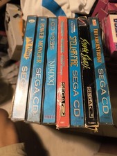 7 Sega Cd Usa Games 6 Jeux Sega Cd Complet Ecco The Dolphin Sewer Shark My Paint, usado comprar usado  Enviando para Brazil