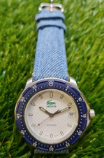 Usado, VINTAGE LACOSTE QUARTZ WATCH NEW OLD STOCK comprar usado  Enviando para Brazil