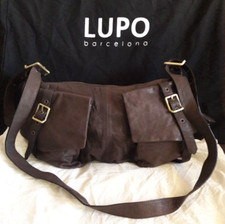 Sac lupo cuir d'occasion  Juan-les-Pins