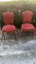 Chaise bois velours d'occasion  Châtel-Guyon