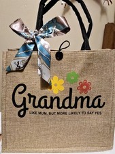 Burlap jute bag for sale  SWINDON