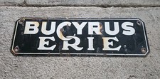 Vintage bucyrus erie for sale  Klamath Falls
