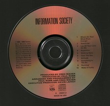 Information Society What’s On Your Mind? Promo CD Disc Only Rare Collectible comprar usado  Enviando para Brazil