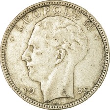 [#319560] Moneta, Belgio, 20 Francs, 20 Frank, 1935, MB+, Argento, KM:105 comprar usado  Enviando para Brazil